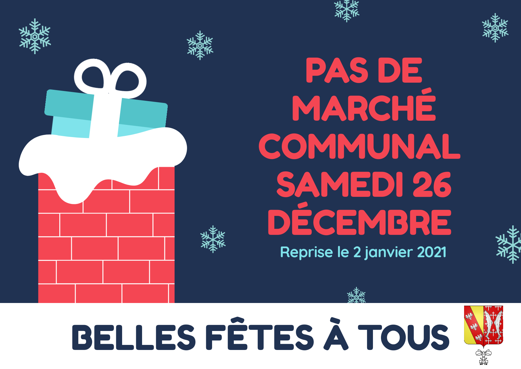 Annulation marché 26 décembre 