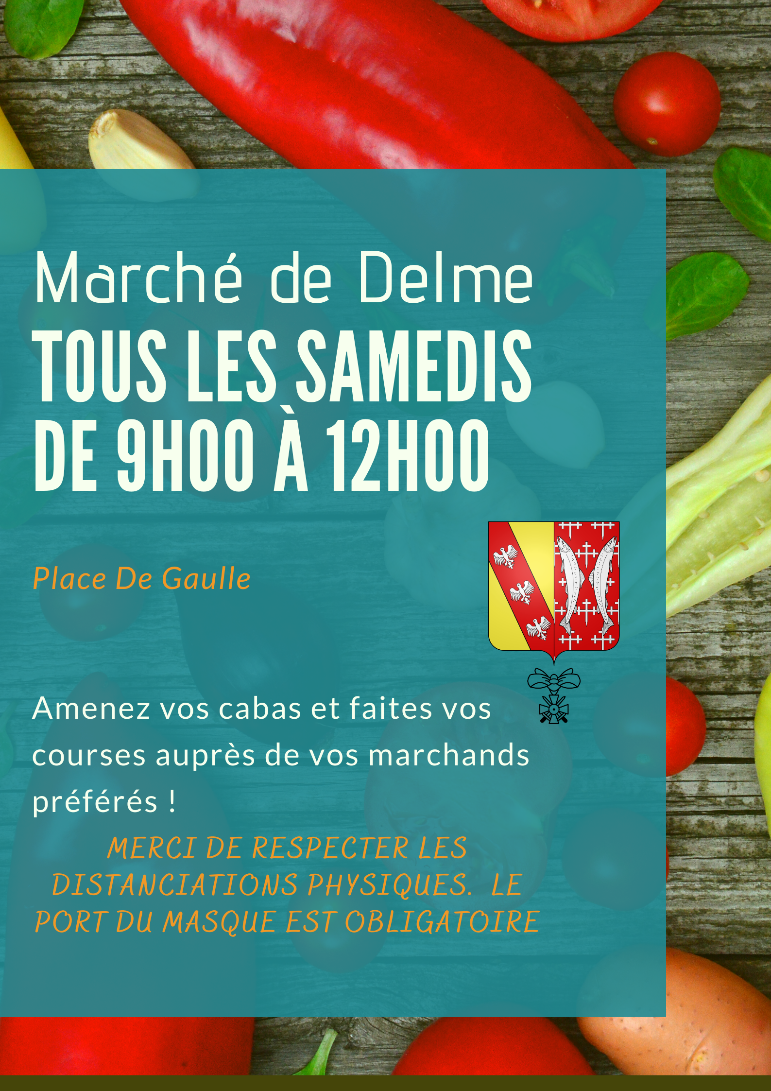 Visuel Marché masque Obligatoire